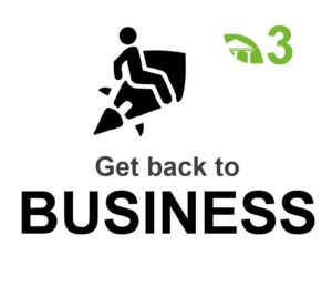 Step 3: Get back to business